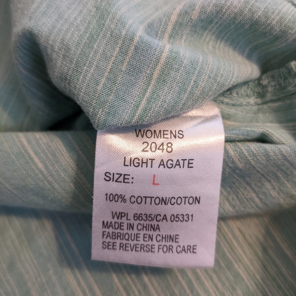 Woolrich Sleeveless Button Down Shirt Women's Size Large - Picture 3 of 8